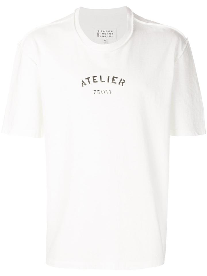 Maison Margiela Atelier Print T-shirt - White