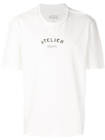 Maison Margiela Atelier Print T-shirt - White