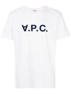 A.p.c. Appliqué Logo T-shirt - White