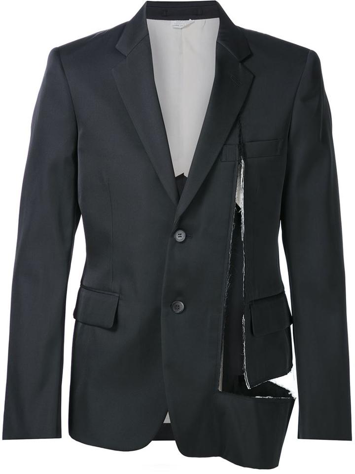 Comme Des Garçons Homme Plus Single-breasted Blazer Jacket