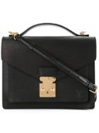 Louis Vuitton Vintage Monceau 2way Hand Bag - Black