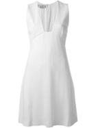 Stella Mccartney Aline Dress, Women's, Size: 42, White, Viscose/acetate/spandex/elastane/cotton