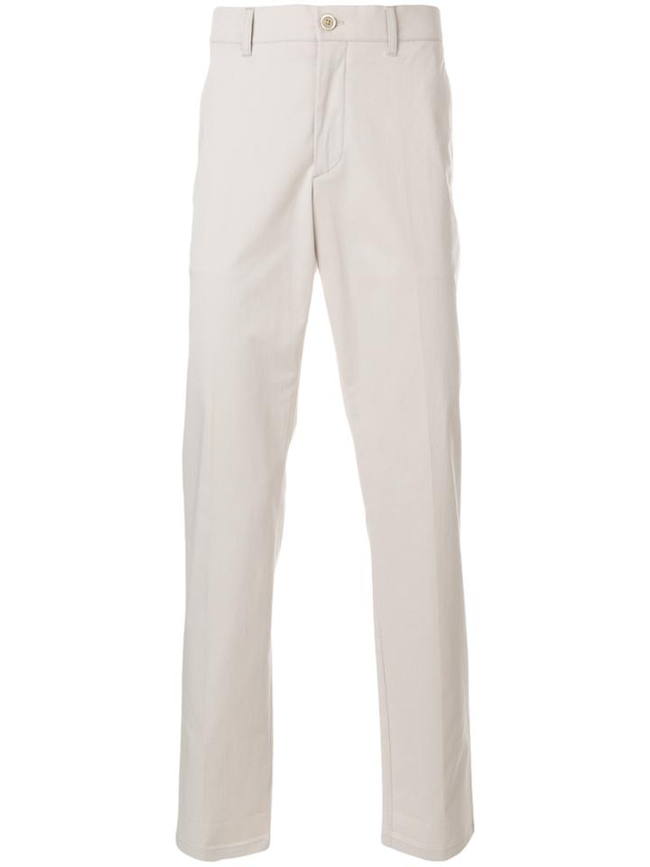 Prada Straight-leg Trousers - Nude & Neutrals