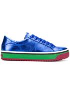 Marc Jacobs Empire Lace-up Sneakers - Blue