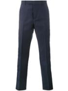 Valentino Straight-leg Trousers, Men's, Size: 46, Blue, Mohair/virgin Wool