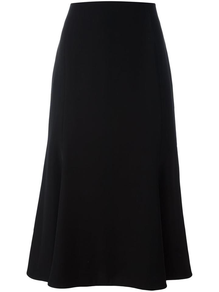 Mcq Alexander Mcqueen Pleated Accent Midi Skirt