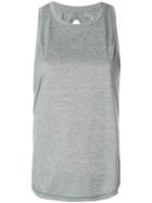 Nimble Activewear Double-twist Back Tank Top - Grey