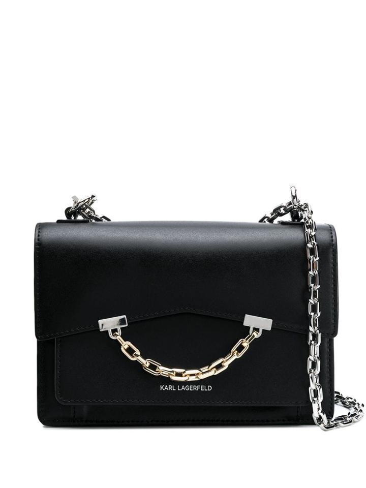 Karl Lagerfeld Karl Seven Shoulder Bag - Black