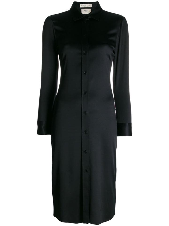 Bottega Veneta Fitted Shirt Drss - Black