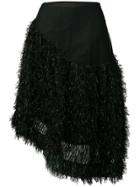 Simone Rocha Asymmetrical Detailed Skirt - Black