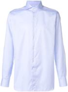 Xacus Textured Button Down Shirt - Blue