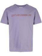 Kent & Curwen 1926 Logo Print T-shirt - Purple