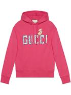 Gucci Gucci Sweatshirt With Piglet - Pink & Purple