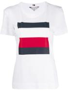 Tommy Hilfiger Colour-blocked T-shirt - White