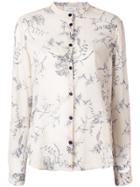Forte Forte Floral Print Shirt - Nude & Neutrals