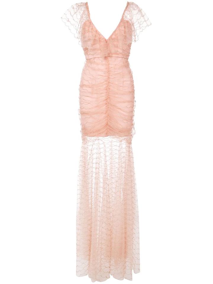 Alice Mccall Layered Evening Dress - Pink