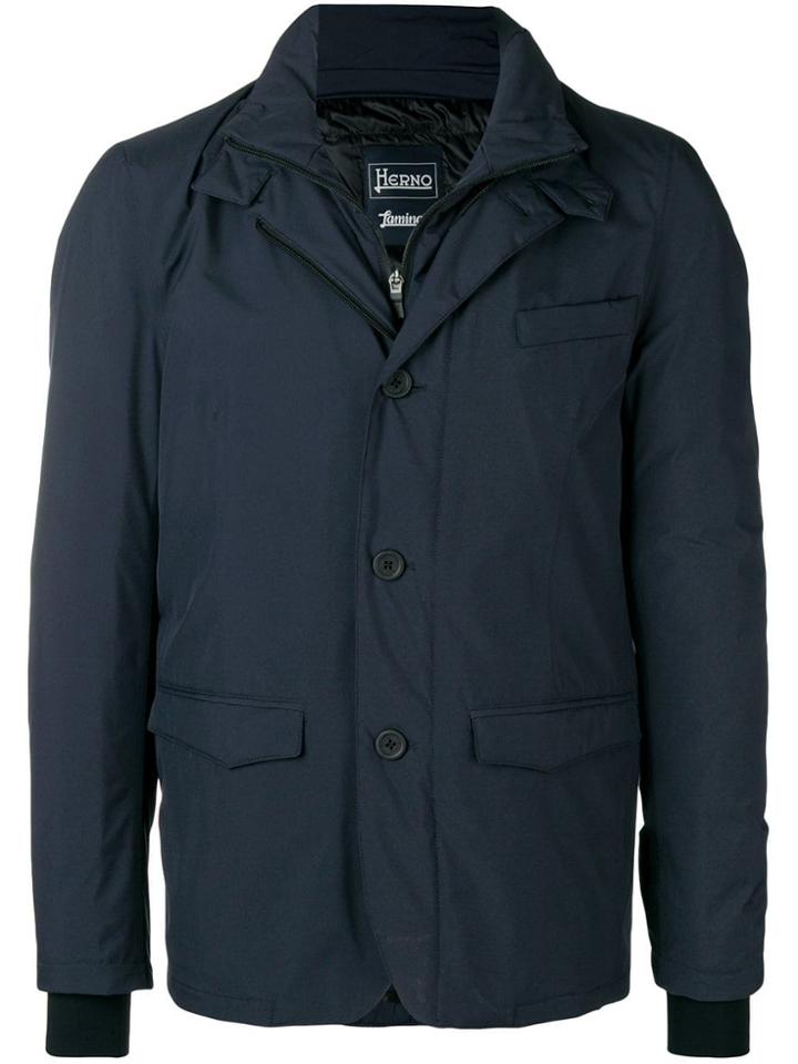 Herno Layered Sport Jacket - Blue