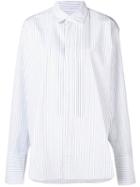 Golden Goose Oversized Striped Shirt - White