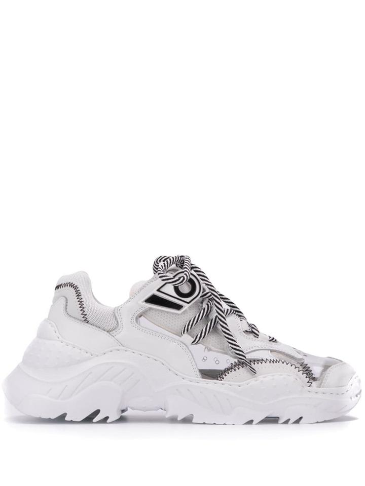 Nº21 Cruise Platform Sneakers - White