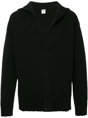 Sasquatchfabrix. V-neck Sweater - Black