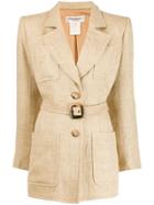 Yves Saint Laurent Pre-owned 1980's Tailored Jacket - Neutrals