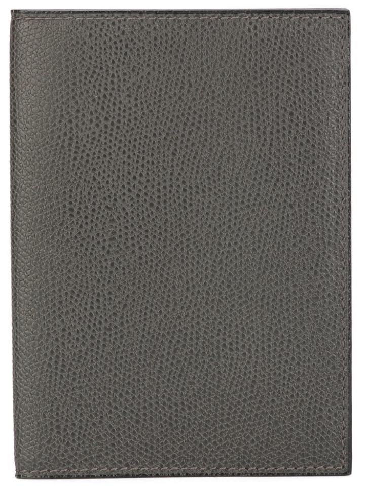 Valextra Passport Holder - Grey