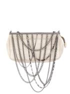 Chanel Vintage Chain Embellished Tote Bag - Neutrals
