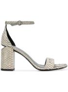 Alexander Wang Block Heel Sandals - Neutrals