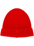 Ami Alexandre Mattiussi Ami De Coeur Beanie - Red