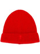 Ami Alexandre Mattiussi Ami De Coeur Beanie - Red