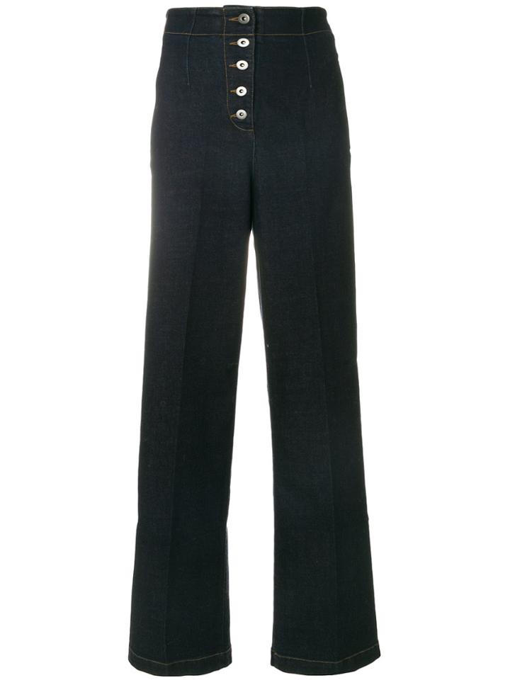 Stella Mccartney High-waisted Jeans - Blue