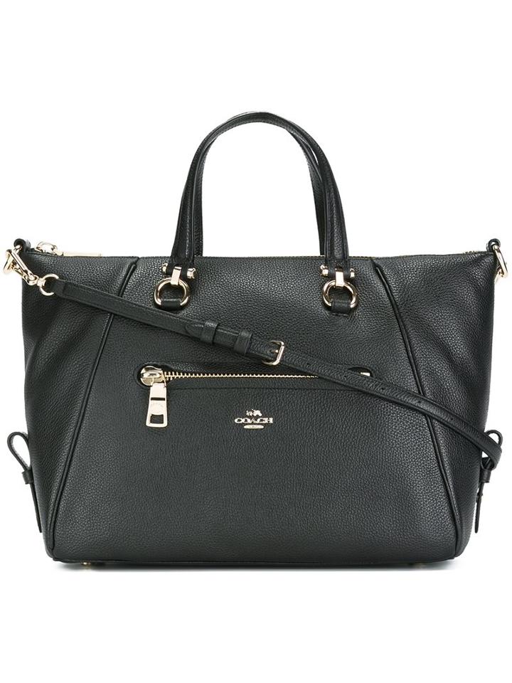 Coach Removable Strap Shoulder Bag, Women's, Black