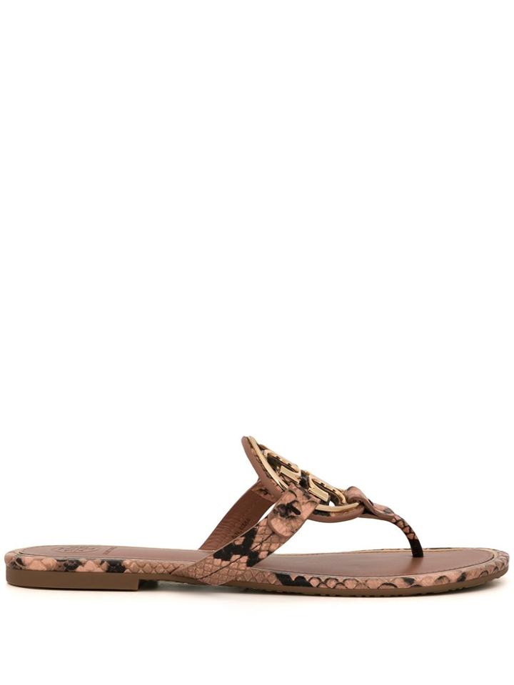 Tory Burch Miller Thong Sandals - Pink