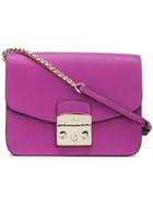 Furla Metropolitan Shoulder Bag - Pink & Purple