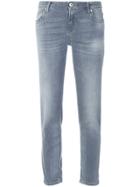 Dondup Cropped Slim-fit Jeans - Grey