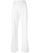 Calvin Klein Collection - Palazzo Pants - Women - Cashmere - S, Nude/neutrals, Cashmere