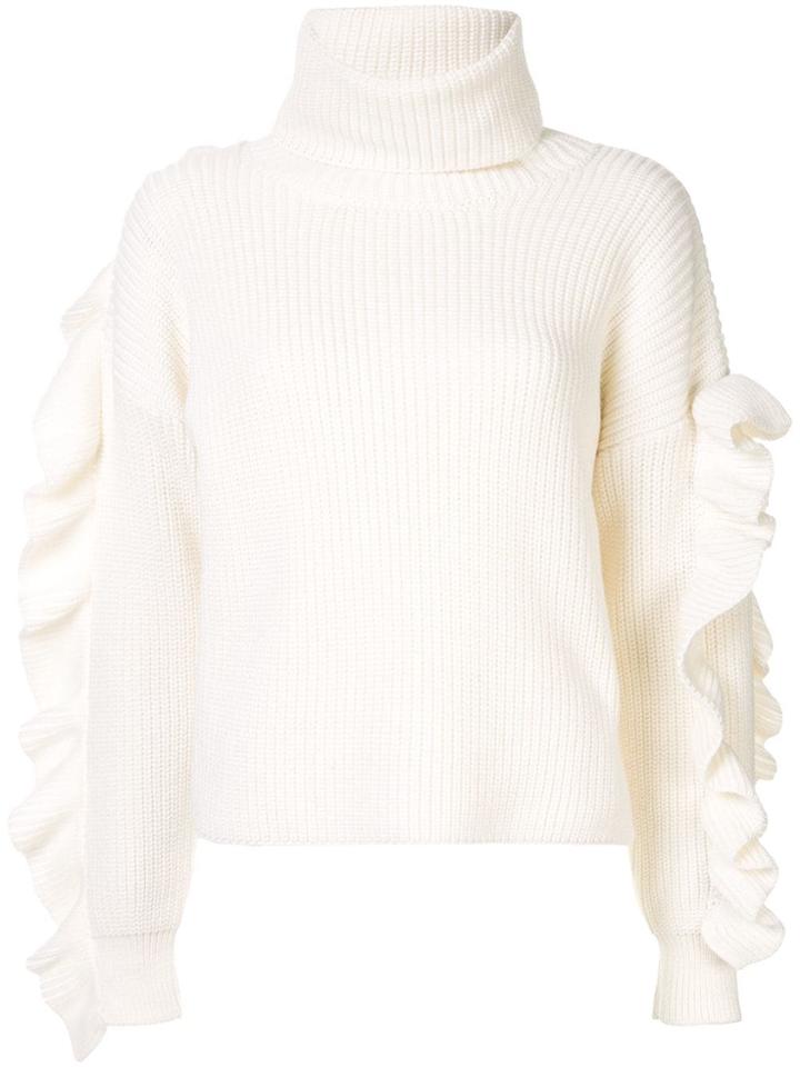 Anna October Turtleneck Jumper - White