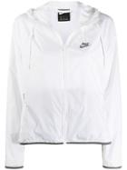 Nike Windrunner Printed Logo Jacket - White