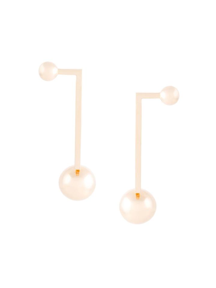 Lara Bohinc 'solaris Constellation' Earrings - Metallic