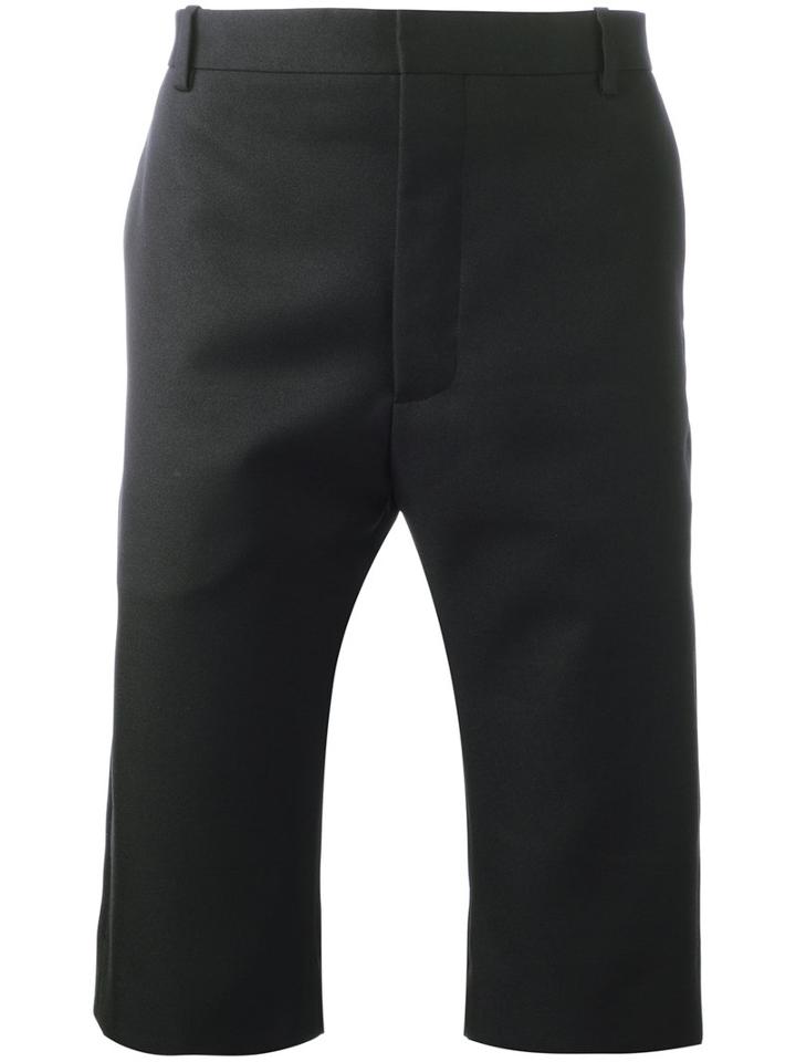 Balenciaga Bermuda Shorts, Men's, Size: 50, Black, Cotton/polyester/acetate/cupro