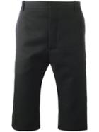 Balenciaga Bermuda Shorts, Men's, Size: 50, Black, Cotton/polyester/acetate/cupro