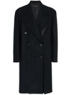 Y/project Panelled Double Breasted Wool Coat - Blue