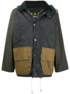 Barbour X Hikerdeli Colour Block Hooded Jacket - Green