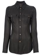 Jean Paul Gaultier Vintage Fitted Striped Shirt