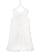 Loredana Bow Lace Dress, Girl's, Size: 14 Yrs, White