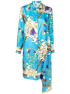 P.a.r.o.s.h. Sollover Dress - Blue