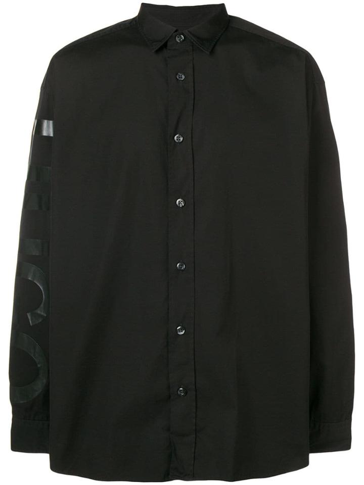 Boss Hugo Boss Logo Print Shirt - Black