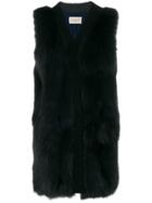 Sprung Frères Long Gilet - Blue