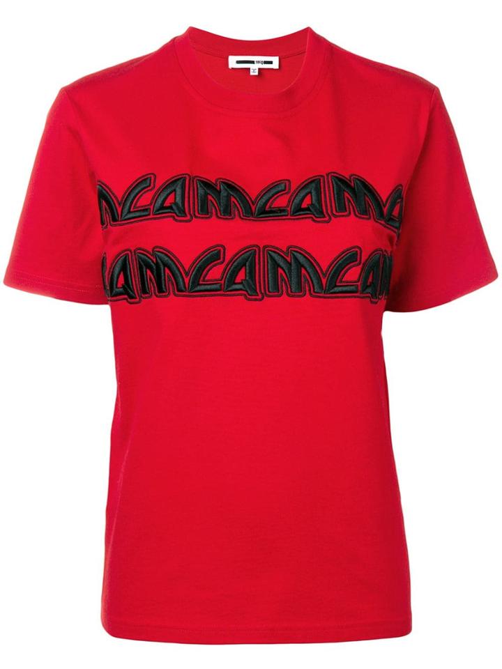 Mcq Alexander Mcqueen Cam T-shirt - Red
