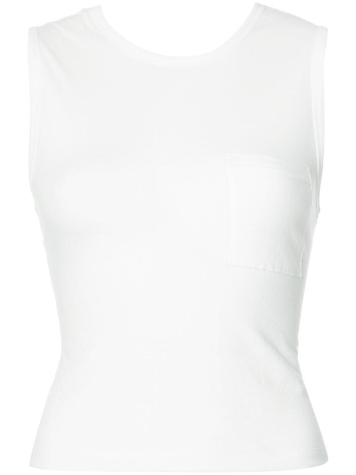 T By Alexander Wang Classic Vest-top - White